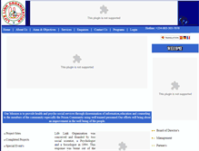 Tablet Screenshot of lifelinkng.org